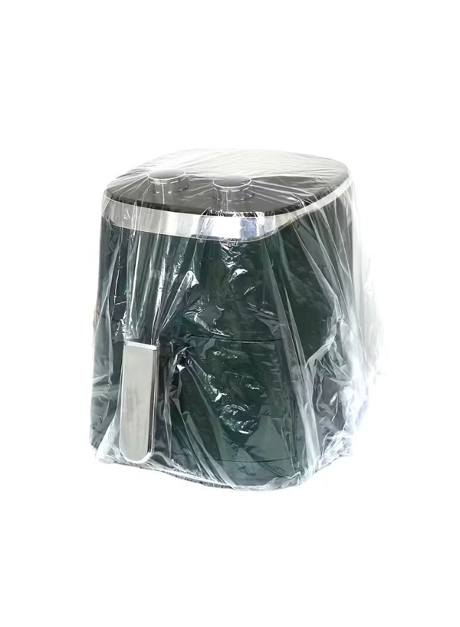 100 قطعة من أغطية الطعام الكبيرة القابلة لإعادة الاستخدام والمرنة للصواني والأواني والمقالي بأقل من 1.50 جنيه مصري - اجعل طعامك صحيًا ونظيفًا من الغبار والحشرات - Image 4